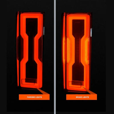 Isuzu D-Max (22-On) F150 Style Smoked Black LED Taillights