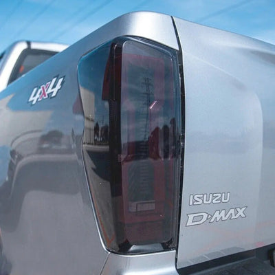 Isuzu D-Max (22-On) F150 Style Smoked Black LED Taillights