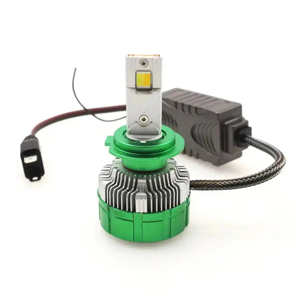 K14 3-Colour LED Canbus Bulbs With Strobe Function & Wireless Remote - H8