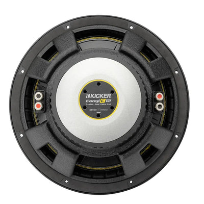 Kicker 50CWCD124 12" CompC 4ohm DVC Subwoofer 600W