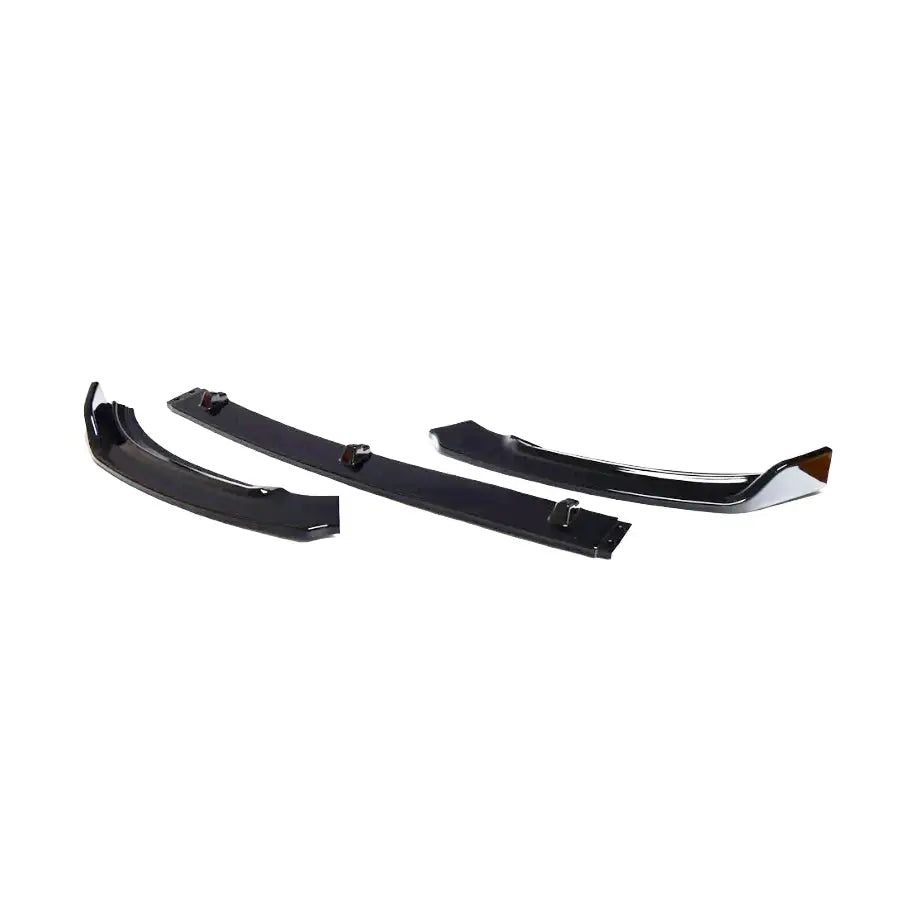 Suitable To Fit - VW Polo 8 AW  / Life (18-On) Gloss Black 3-Piece Front Spoiler