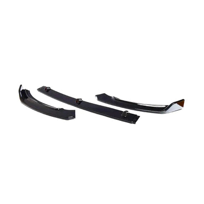 Suitable To Fit - VW Polo 8 AW  / Life (18-On) Gloss Black 3-Piece Front Spoiler