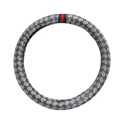 Luxury Italian Inspired Car Seat Covers With Steering Wheel Cover (12-Piece)