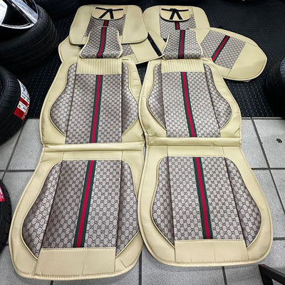 Luxury Italian Inspired Car Seat Covers (9-Piece)