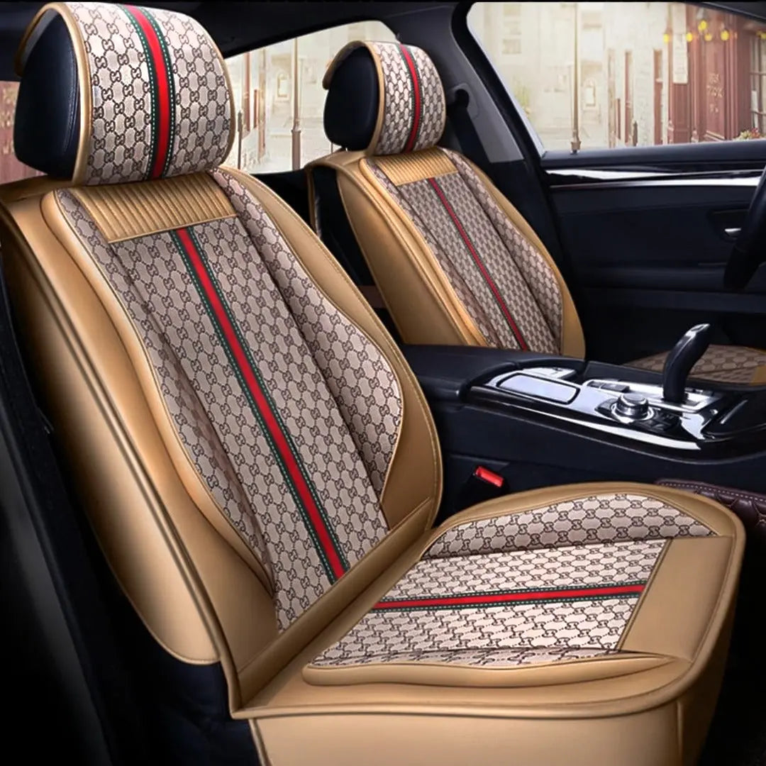 Luxury Italian Inspired Car Seat Covers (9-Piece)