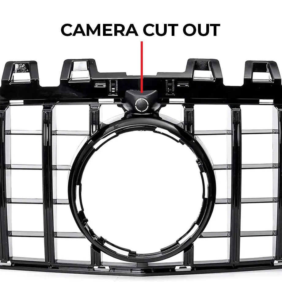 Merc W177 (19-On) GTR Panamericana Style Gloss Black Upgrade Grille