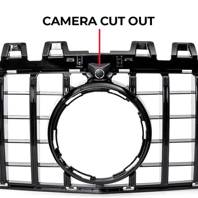 Merc W177 (19-On) GTR Panamericana Style Gloss Black Upgrade Grille