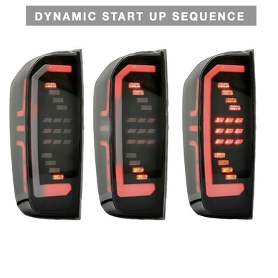 Nissan Navara NP300 (15-On) Smoked Black LED Sequential Taillights