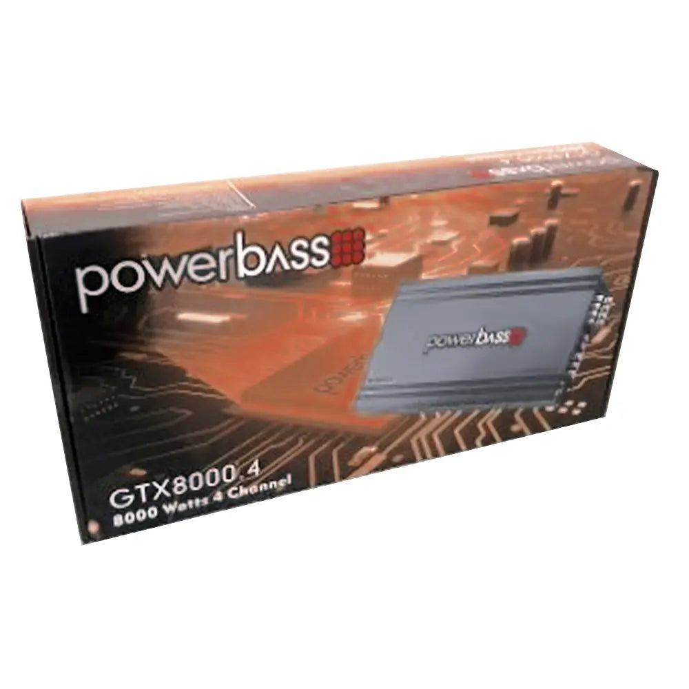 Powerbass GTX8000.4 4-Channel Amplifier (8000W)