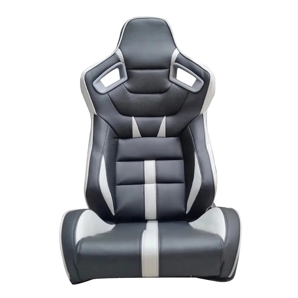 Reclinable Racing Seats PVC (Pair)