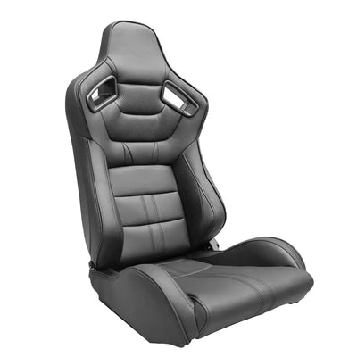 Reclinable Racing Seats PVC (Pair)