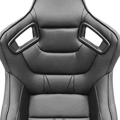 Reclinable Racing Seats PVC (Pair)