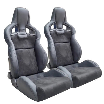 Premium Quality Wingback Race Seats  - Fibreglass Re-Inforced (Pair)