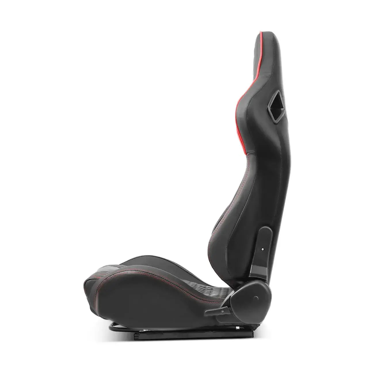 Reclinable Wingback Racing Seats PVC (Pair)