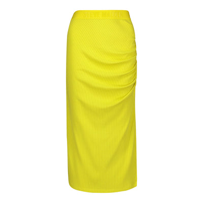 STEPHANIE YELLOW TUBE SKIRT