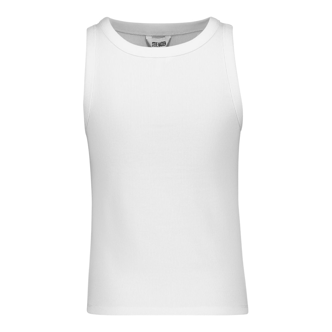 ISABELLA WHITE LOGO TANK TOP