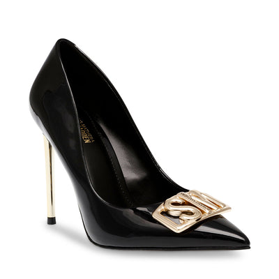 VICTORIA ST BLACK PATENT