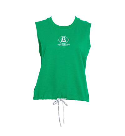 POPPY EMERALD VEST WITH DRAW CORD