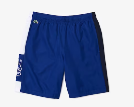 Men’s Lacoste SPORT 3D Crocodile Lightweight Colorblock Shorts