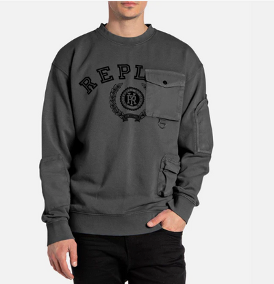 Replay Type R-38 Sweatshirt Green