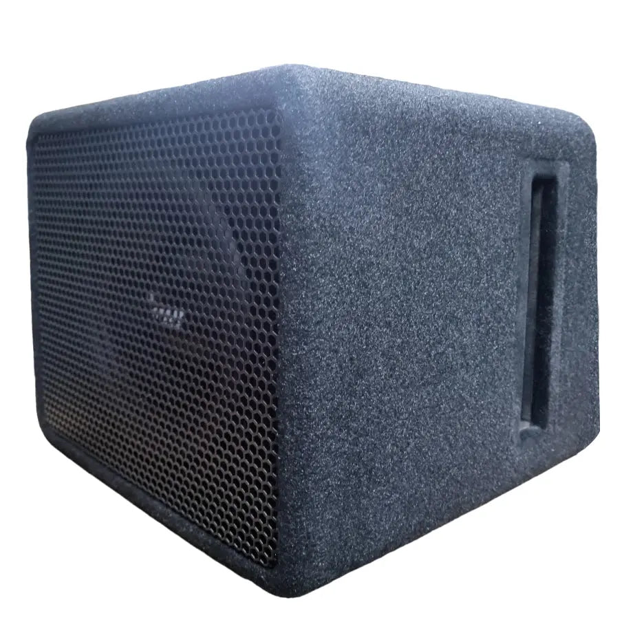 Star Sound Cube Series 10″ Compact Subwoofer Enclosure with Built-In Amplifier - 300W RMS