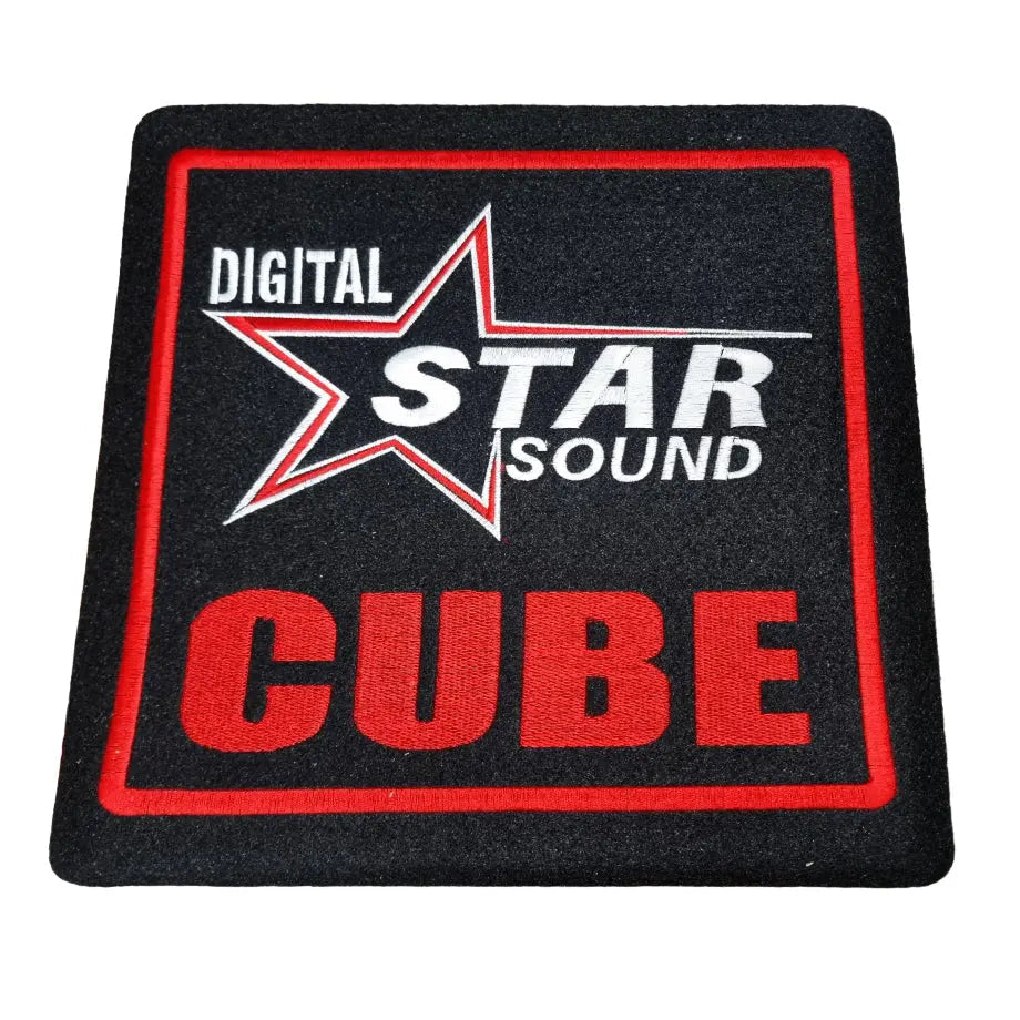 Star Sound Cube Series 10″ Compact Subwoofer Enclosure with Built-In Amplifier - 300W RMS