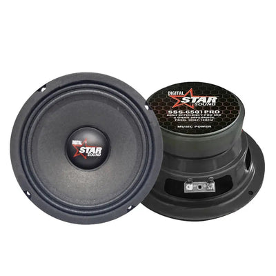 Star Sound SSS-6501PRO 6.5” Pro Series Mids (650W)