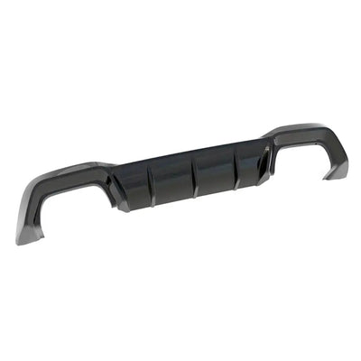 Suitable To Fit - VW Golf 8R Maxton V2-Style Gloss Black Diffuser