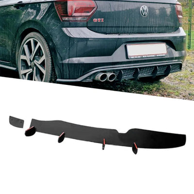 Suitable To Fit - VW Polo 8 AW GTI Maxton Style Rear Diffuser (18-22)