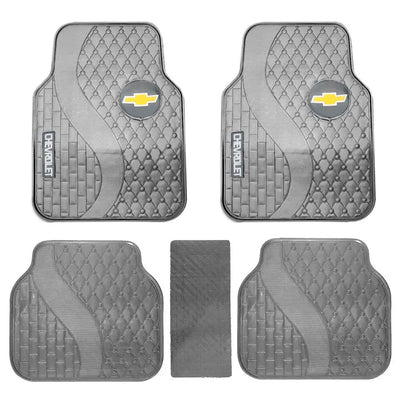 Suitable To Fit - Chevrolet 5-Piece Rubber Car Mats