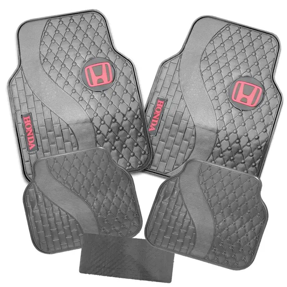 Suitable To Fit - Honda 5-Piece Rubber Car Mats