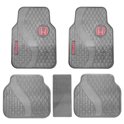 Suitable To Fit - Honda 5-Piece Rubber Car Mats