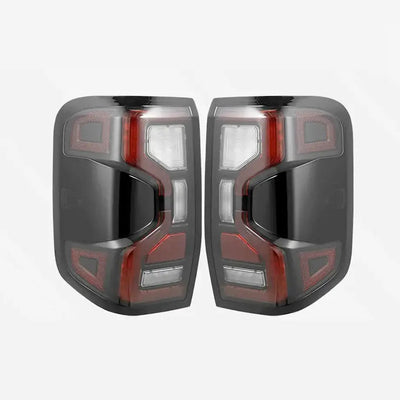 Suitable To Fit - Ranger Next Gen (22-On) Smoked Black Raptor Style LED Tailights