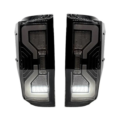 Suitable To Fit -  Ranger T6/T7/T8 (12-22) Next Gen Raptor Style Smoked Black LED Taillights