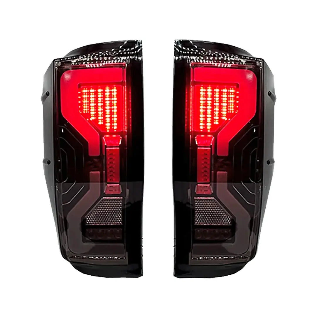 Suitable To Fit -  Ranger T6/T7/T8 (12-22) Next Gen Raptor Style Smoked Black LED Taillights