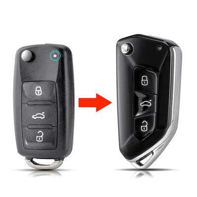 Golf 8 Style 3-Button Switch Blade Conversion Key