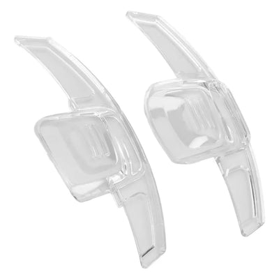 Suitable To Fit - VW Golf 8 Acrylic Ghost Paddle Shift Extensions