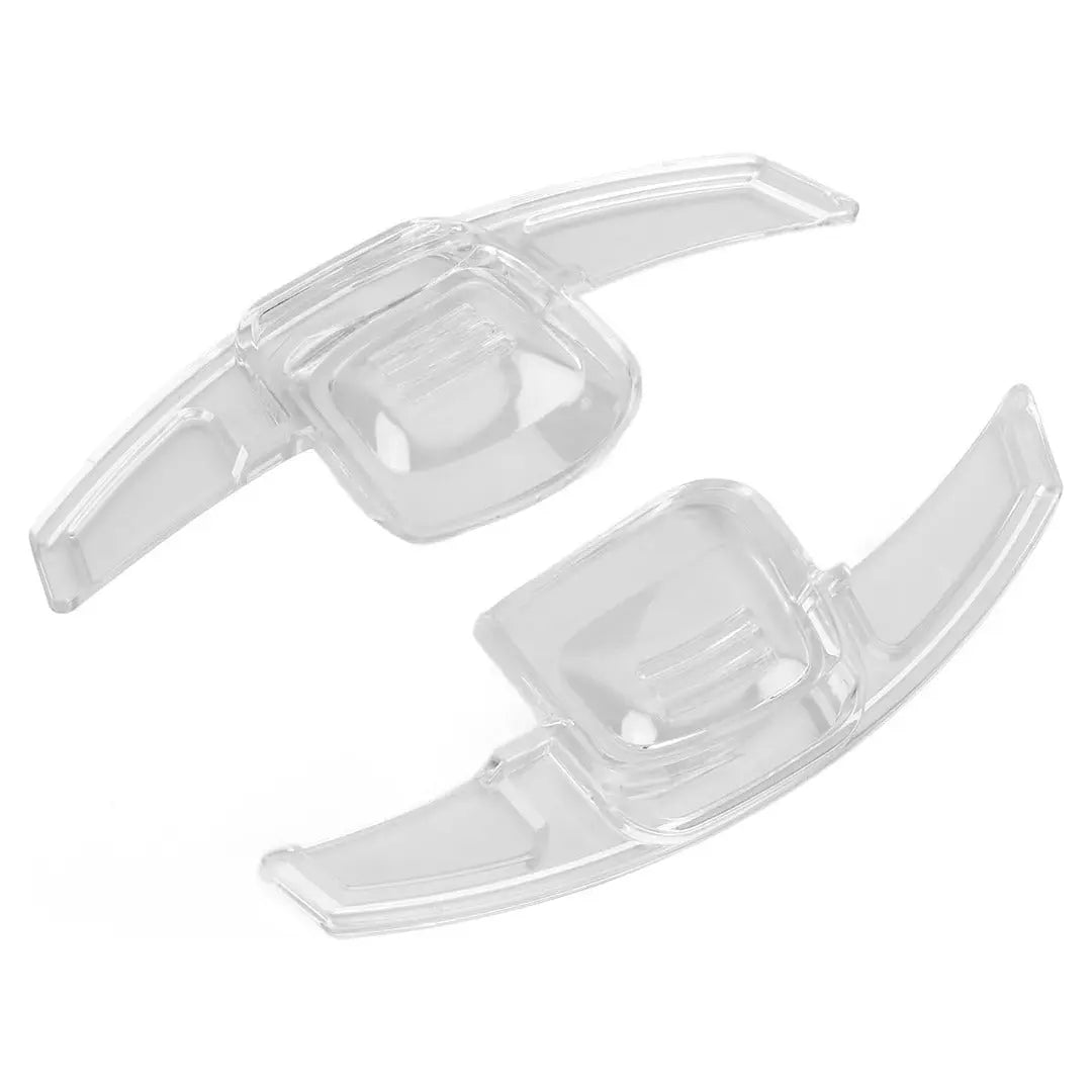 Suitable To Fit - VW Golf 8 Acrylic Ghost Paddle Shift Extensions