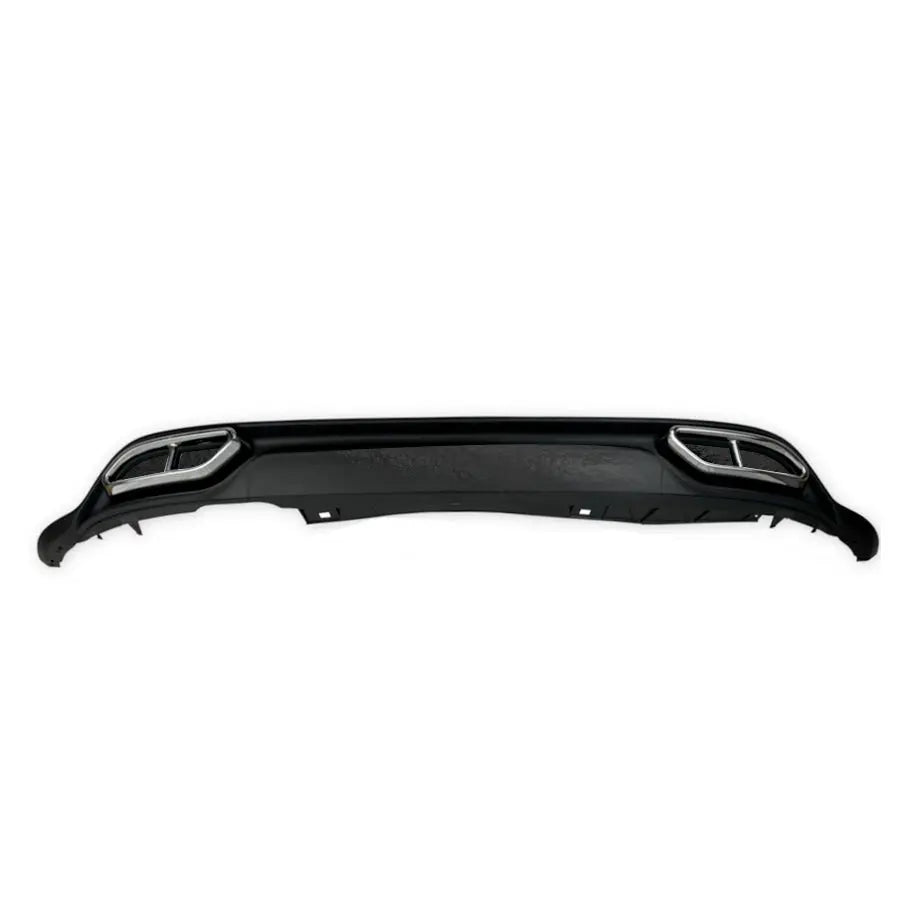 Suitable To Fit - VW Polo 8 Life (23-On) Gloss Black R-Line Style Rear Diffuser