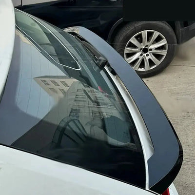 Suitable To Fit - VW Polo 8AW (19-22) Gloss Black Raised Rear Middle Wing Spoiler