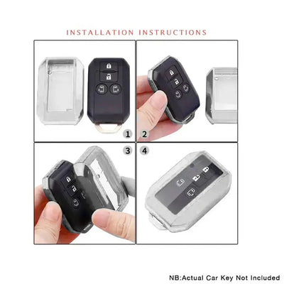 Suzuki Jimny Soft Shell Key Case Cover - (Purple)