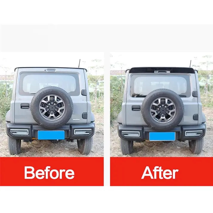 Suzuki Jimny (18-On) Carbon Look Plastic Roof Spoiler