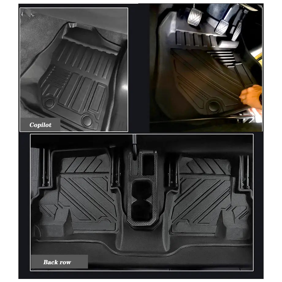 Suzuki Jimny (18-On) Manual Models - Moulded TPE Rubber Floor Mats (3-Piece)