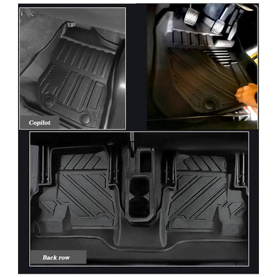 Suzuki Jimny (18-On) Manual Models - Moulded TPE Rubber Floor Mats (3-Piece)