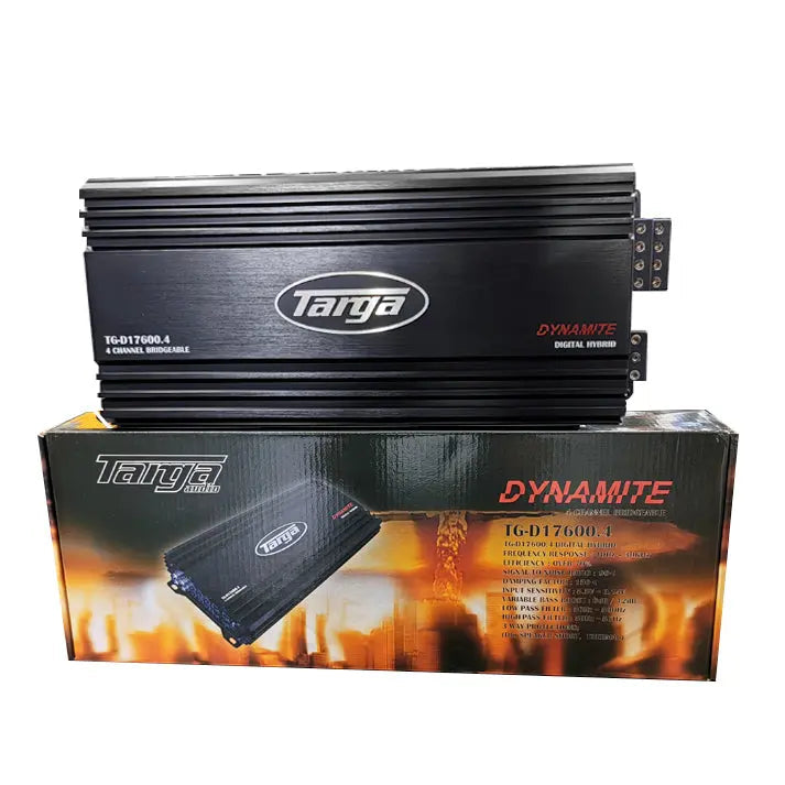 Targa Dynamite Series TA-D17600.4 4-Channel Amplifier - 17600W
