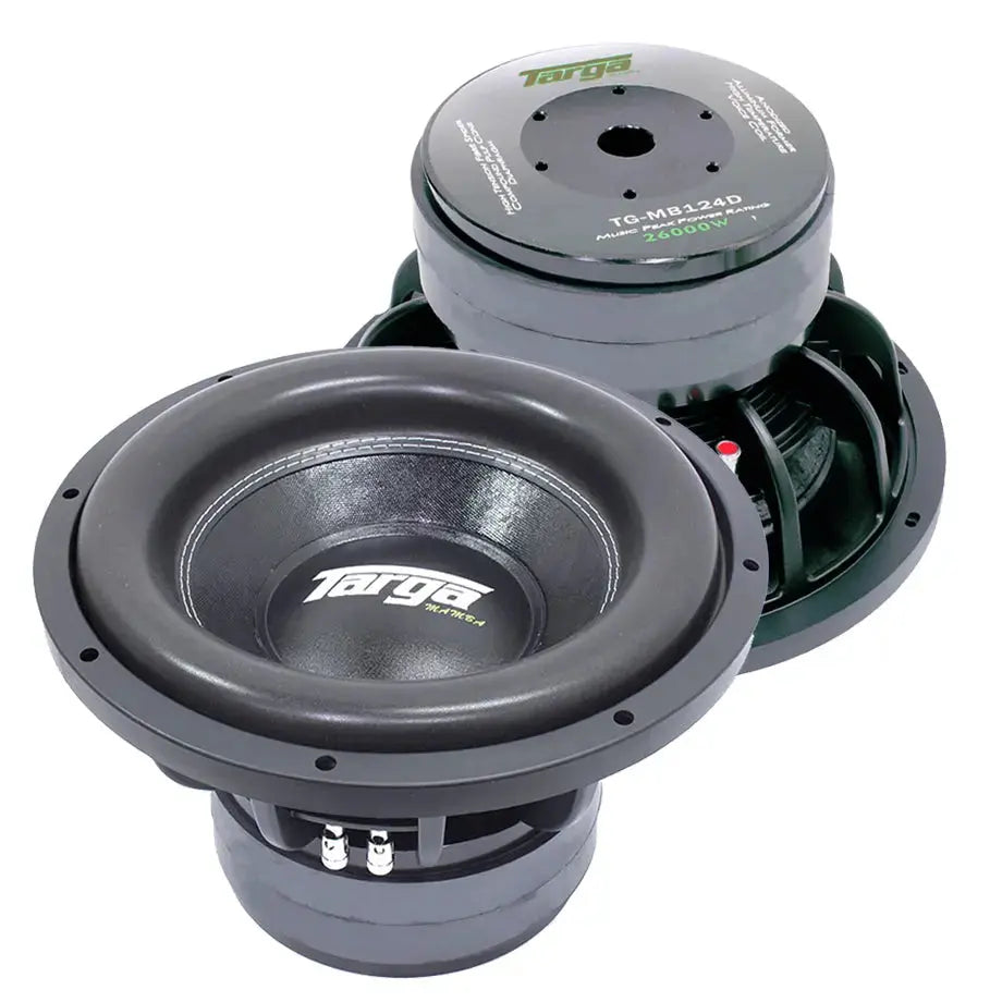 Targa TG-MB122D Mamba Series 12″ DVC D2 Subwoofer (26000W)