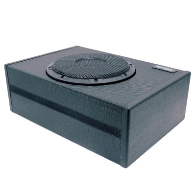 Targa TG-TSA208B 8-Inch Active Subwoofer Enclosure with Built-In Amplifier - 12000W
