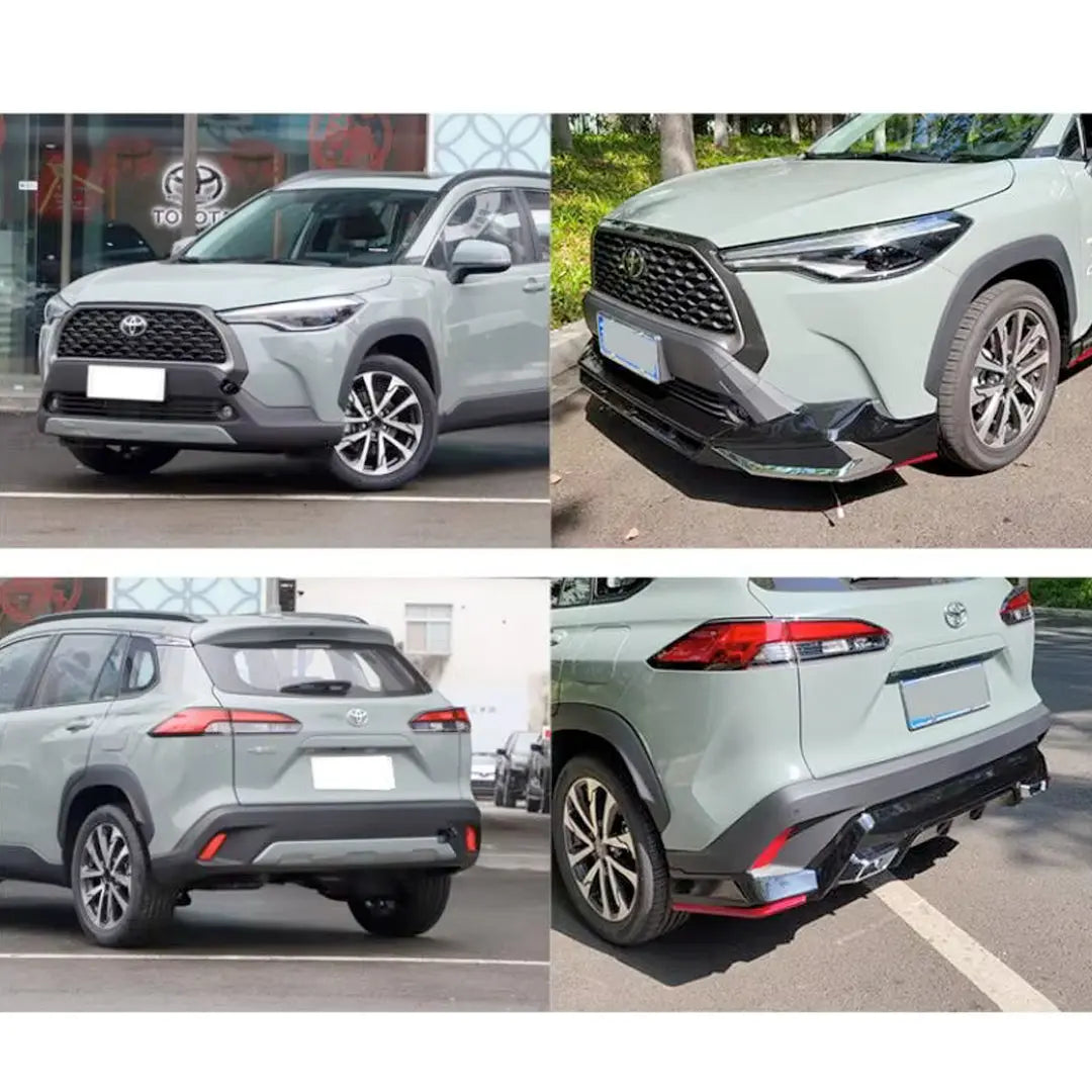 Toyota Corolla Cross (21-On) GR Sport Style Gloss Black Body Kit (13-Piece)