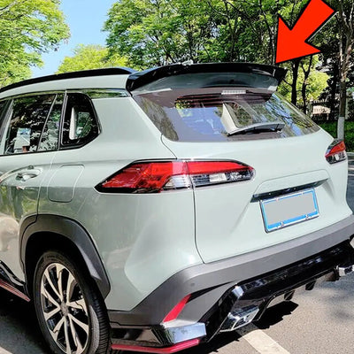 Toyota Corolla Cross (21-On) Gloss Black Roof Spoiler