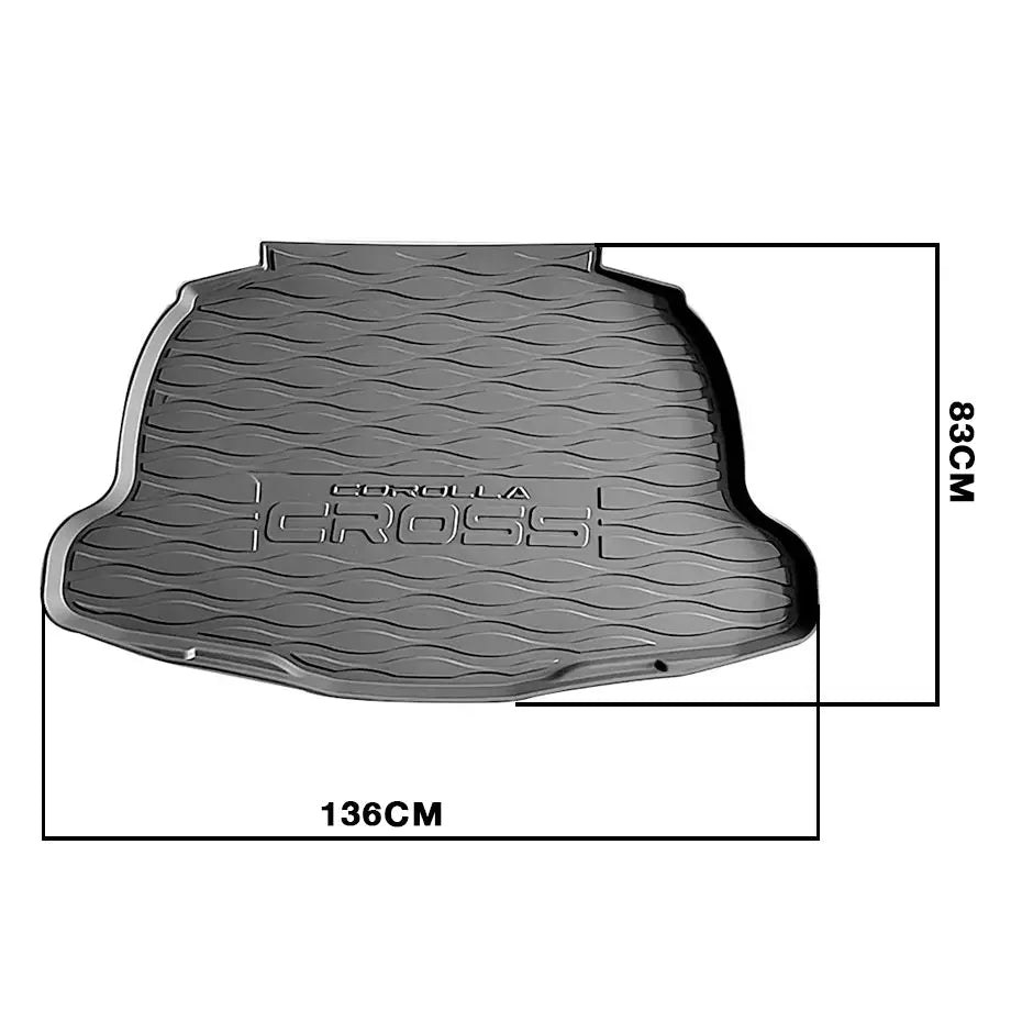 Toyota Corolla Cross (21-On) 3D Moulded Trunk Cargo Mat